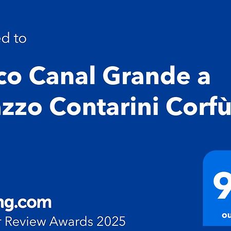 Attico Canal Grande A Palazzo Contarini Corfu 베니스 외부 사진