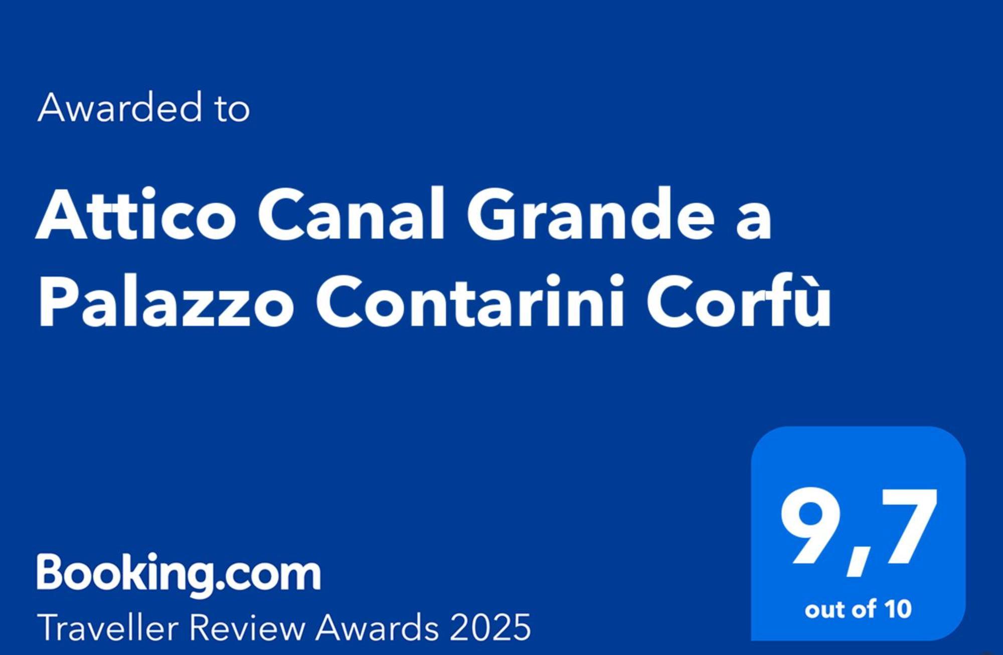 Attico Canal Grande A Palazzo Contarini Corfu 베니스 외부 사진